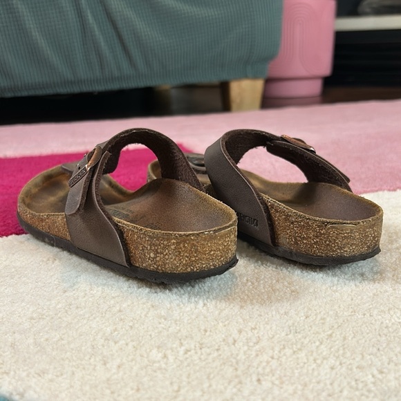 BIRKENSTOCK GIZEH KIDS BIRKO-FLOR Sandals -Mocha - Picture 7 of 17